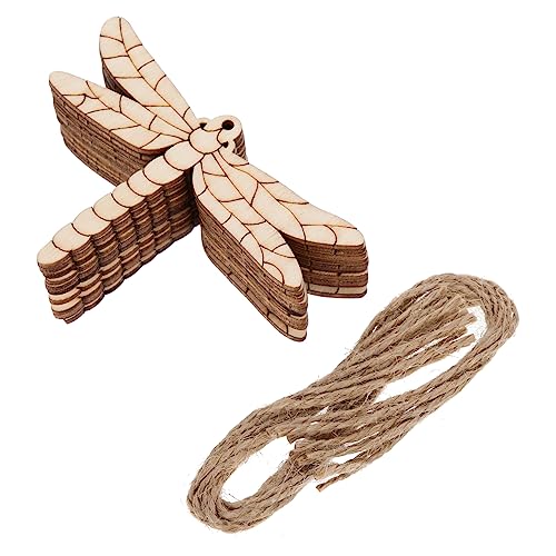 GLEAVI 50 Sätze Unbearbeitete Holzscheiben für DIY Projekte Kreative Bastelaccessoires für Dekorationen Kunstwerke und Malerei Blanko Oberflächen für Designs von GLEAVI