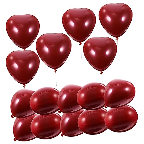 GLEAVI 50 Stück Herzballon aus Latex Herzballons Herzen herz luftballons folie Pastell deckenverkleidung the wedding party Luftballons zum Valentinstag Hochzeitsballons Emulsion rot GLEAVI 50 Stück Herzballon aus Latex Herzballons Herzen herz luftballons folie Pastell deckenverkleidung the wedding party Luftballons zum Valentinstag Hochzeitsballons Emulsion rot von GLEAVI