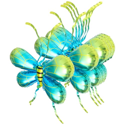 GLEAVI 5Stücke Bienenflügelballons Große Aluminiumfolie Luftballons Für Geburtstagsfeiern Und Feste Dekorative Schmetterlingsflügel Für Erwachsene Vielseitige Partydekorationen GLEAVI 5Stücke Bienenflügelballons Große Aluminiumfolie Luftballons Für Geburtstagsfeiern Und Feste Dekorative Schmetterlingsflügel Für Erwachsene Vielseitige Partydekorationen von GLEAVI