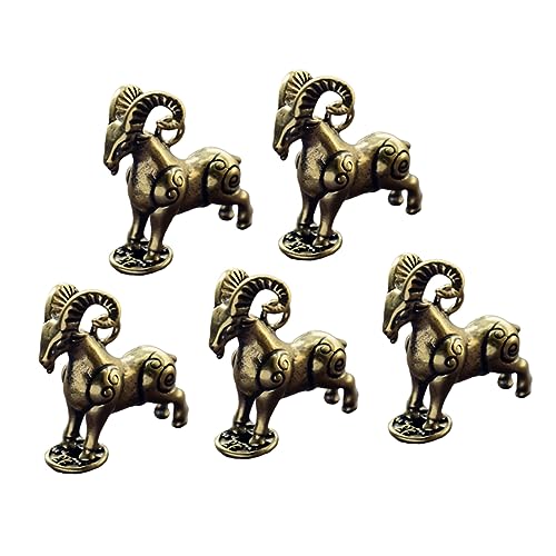 GLEAVI 5Stücke Teiliges Desktop Kupfer Ornament Kreative Ziegen Dekoration für Geburtstagsgeschenke Hochzeiten Weihnachten und Partys Langlebig Modern für Wohn GLEAVI 5Stücke Teiliges Desktop Kupfer Ornament Kreative Ziegen Dekoration für Geburtstagsgeschenke Hochzeiten Weihnachten und Partys Langlebig Modern für Wohn von GLEAVI