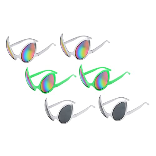 GLEAVI 6 Paare Lustige Festival Partybrillen mit Kreativen Weltraum designs Leicht und Strapazierfähig für Kostüm Karneval und Fotorequisiten Komfortabler Sitz für Damen und Herren GLEAVI 6 Paare Lustige Festival Partybrillen mit Kreativen Weltraum designs Leicht und Strapazierfähig für Kostüm Karneval und Fotorequisiten Komfortabler Sitz für Damen und Herren von GLEAVI