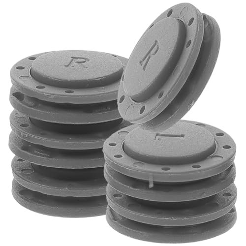 GLEAVI 6 Paare Magnetische Versteckte Schnalle Rundmagnet Kleidung Diy Schnappt Hemden Basteln Auf Schnallen Druckknöpfe Annähen Von Knöpfen Für Kleidung Nylon Großer Knopf Kippschalter von GLEAVI