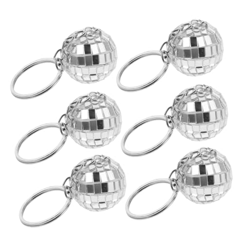 GLEAVI 6 Stück Spiegelkugel Schlüsselanhänger Disco Schlüsselanhänger Discokugel Wachswärmer Discokugel Mini Diskokugeln Discokugel Schlüsselanhänger Spiegelkugel GLEAVI 6 Stück Spiegelkugel Schlüsselanhänger Disco Schlüsselanhänger Discokugel Wachswärmer Discokugel Mini Diskokugeln Discokugel Schlüsselanhänger Spiegelkugel von GLEAVI