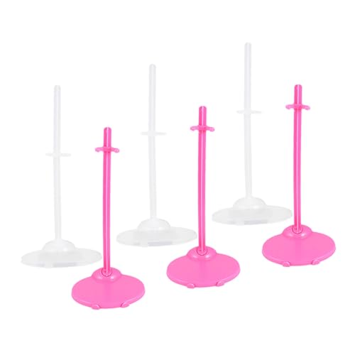 GLEAVI 6 Stück Teiliges Puppenständer Transparente Doll Display Halterung Wiederverwendbar Stabiler Puppenhalter für Figuren für Zuhause GLEAVI 6 Stück Teiliges Puppenständer Transparente Doll Display Halterung Wiederverwendbar Stabiler Puppenhalter für Figuren für Zuhause von GLEAVI