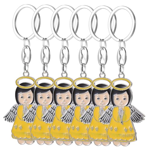 GLEAVI 6Stücke Schlüsselanhänger Teiliges Taschendekor Schutzengel Schlüsselanhänger Für Frauen Als Für Hochzeiten Geburtstagsfeiern Und Besondere Anlässe GLEAVI 6Stücke Schlüsselanhänger Teiliges Taschendekor Schutzengel Schlüsselanhänger Für Frauen Als Für Hochzeiten Geburtstagsfeiern Und Besondere Anlässe von GLEAVI