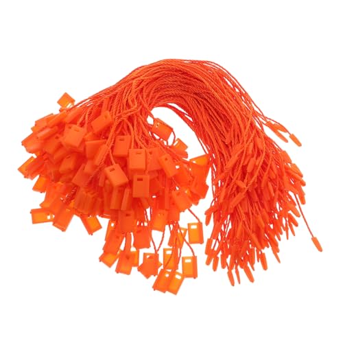 GLEAVI 990 Stück Orange Polyester Preisetiketten Anhänger Schnappverschluss Schnur Schnelle und Sichere Tag Fasteners für Kleidung Gepäck Handwerk und Veranstaltungsorganisation GLEAVI 990 Stück Orange Polyester Preisetiketten Anhänger Schnappverschluss Schnur Schnelle und Sichere Tag Fasteners für Kleidung Gepäck Handwerk und Veranstaltungsorganisation von GLEAVI