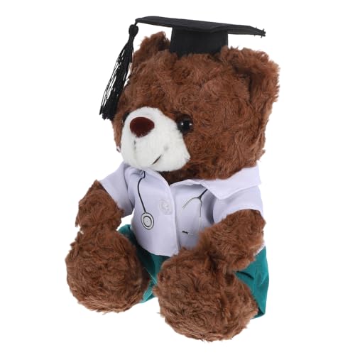 GLEAVI Abschluss Bären Doktor Bär Plüschspielzeug Abschlusssaison Bär Stofftierstudent Bär present High School Absolvent Bär von GLEAVI