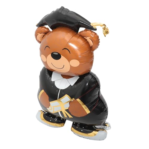GLEAVI Abschlussballonbär Abschluss Ballonbogen Grad Ballons Willkommen abschluss ballons dekoration Schule groß Ö dekorativer Abschlussballon dekorative Abschlussballons Aluminiumfolie GLEAVI Abschlussballonbär Abschluss Ballonbogen Grad Ballons Willkommen abschluss ballons dekoration Schule groß Ö dekorativer Abschlussballon dekorative Abschlussballons Aluminiumfolie von GLEAVI