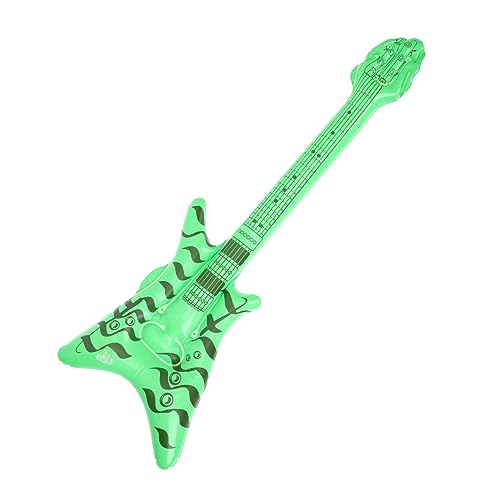 GLEAVI Aufblasbare Gitarren Dekoration für Partys Gummigitarre im Zufälligen Farbdesign für Rockmusik Themen und Bühnenperformances und Erwachsene GLEAVI Aufblasbare Gitarren Dekoration für Partys Gummigitarre im Zufälligen Farbdesign für Rockmusik Themen und Bühnenperformances und Erwachsene von GLEAVI