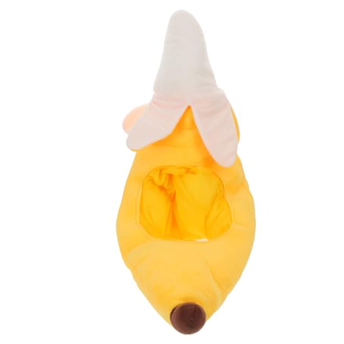 GLEAVI Bananen-Plüsch-Kostümhut: Lustiger Bananen-Kopfschmuck, süßer Obsthut für Kinder und Erwachsene, Halloween-Partys, Cosplay, Fotoautomaten-Requisite GLEAVI Bananen-Plüsch-Kostümhut: Lustiger Bananen-Kopfschmuck, süßer Obsthut für Kinder und Erwachsene, Halloween-Partys, Cosplay, Fotoautomaten-Requisite von GLEAVI