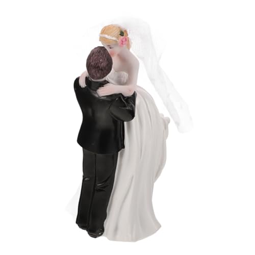 GLEAVI Brautpaar Tortendeko aus Resin Hochzeitsfigurine mit Romantischem Design für Kuchen Tischdekoration und Besondere Anlässe Hochzeitsgeschenk für Verlobungen GLEAVI Brautpaar Tortendeko aus Resin Hochzeitsfigurine mit Romantischem Design für Kuchen Tischdekoration und Besondere Anlässe Hochzeitsgeschenk für Verlobungen von GLEAVI