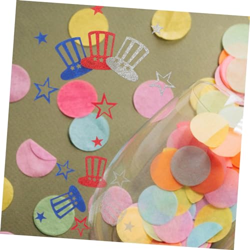 GLEAVI Buntes Glitter Star Konfetti Streudeko für Tischdekoration Independence Day Party Dekoration Vielseitiges Konfetti für Fotos Diy Basteln Geschenkverpackung GLEAVI Buntes Glitter Star Konfetti Streudeko für Tischdekoration Independence Day Party Dekoration Vielseitiges Konfetti für Fotos Diy Basteln Geschenkverpackung von GLEAVI