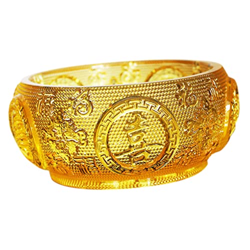 GLEAVI Chinesisches Kristall Cornucopia Ornament Feng Shui Schatzbecken mit Feiner Verarbeitung Traditionelle Festtagsdeko für Wohnzimmer Büro Tisch und Regale Künstlerisches GLEAVI Chinesisches Kristall Cornucopia Ornament Feng Shui Schatzbecken mit Feiner Verarbeitung Traditionelle Festtagsdeko für Wohnzimmer Büro Tisch und Regale Künstlerisches von GLEAVI