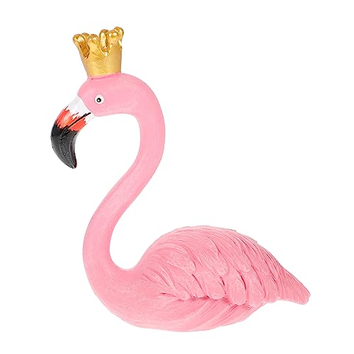 GLEAVI Flamingo -Kuchen -Ornamente geburtstagstorte dekorationen Flamingo-Kuchenverzierungen Kuchendekoration Party Flamingo-Kuchendekor Kuchenschmuck Geburtstagstorte Origination Harz von GLEAVI