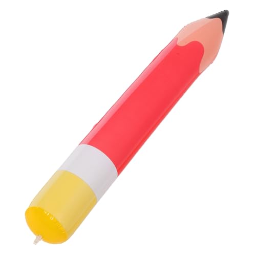 GLEAVI Giant Inflatable Pencil Balloon Rote für Schulanfang Klassenzimmer und Partys Leicht Robustes Design für Feste Babypartys Garten Dekorationen von GLEAVI