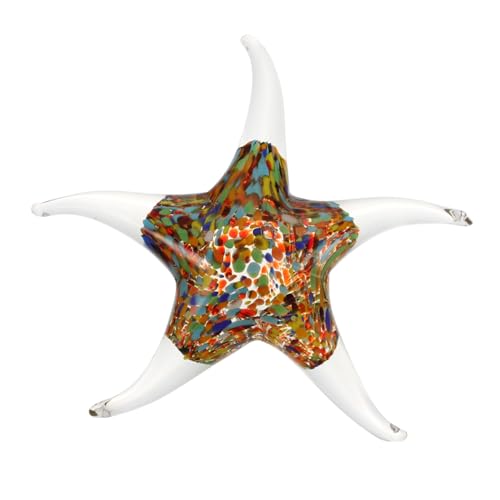 GLEAVI Glasfigur Camouflage Stern Tischdekor für Wohnzimmer Schlafzimmer Büro Hochwertige Glasornamente mit Feiner Verarbeitung und Glatter Oberfläche Perfektes zur Einweihung für Freunde GLEAVI Glasfigur Camouflage Stern Tischdekor für Wohnzimmer Schlafzimmer Büro Hochwertige Glasornamente mit Feiner Verarbeitung und Glatter Oberfläche Perfektes zur Einweihung für Freunde von GLEAVI
