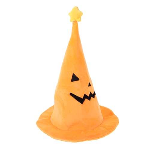 GLEAVI Halloween Hexenhut mit Kürbis-design Leichter Kostümhut für Damen und Herren Flexibles Partyzubehör für Halloween Weihnachten Maskenbälle Karneval und Festliche Feiern GLEAVI Halloween Hexenhut mit Kürbis-design Leichter Kostümhut für Damen und Herren Flexibles Partyzubehör für Halloween Weihnachten Maskenbälle Karneval und Festliche Feiern von GLEAVI