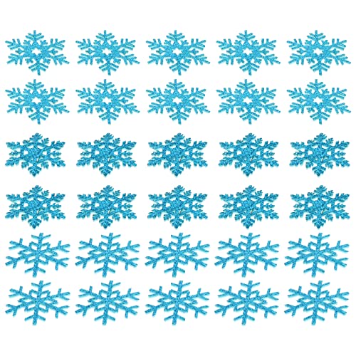 GLEAVI Handgefertigte Schneeflocken-aufnäher 30 Stück Zum Aufnähen Applikationen Für Modeaccessoires GLEAVI Handgefertigte Schneeflocken-aufnäher 30 Stück Zum Aufnähen Applikationen Für Modeaccessoires von GLEAVI