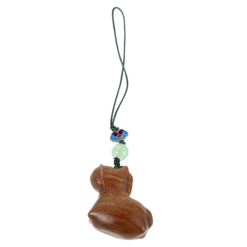 GLEAVI Handgeschnitztes Holzpferd Anhänger Feng Shui Holzfigur Pferd Dekoration Handgefertigte Holzskulptur Schlafzimmer Büro Hängende Holzpferd Figurine GLEAVI Handgeschnitztes Holzpferd Anhänger Feng Shui Holzfigur Pferd Dekoration Handgefertigte Holzskulptur Schlafzimmer Büro Hängende Holzpferd Figurine von GLEAVI