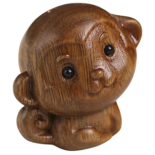 GLEAVI Holz Affen Schlüsselanhänger Handgefertigte Holzfigur Dekoration für Schlüsselketten DIY Anhänger Langlebig und Praktisch Geeignet für Schlüssel und Schmuckstücke GLEAVI Holz Affen Schlüsselanhänger Handgefertigte Holzfigur Dekoration für Schlüsselketten DIY Anhänger Langlebig und Praktisch Geeignet für Schlüssel und Schmuckstücke von GLEAVI