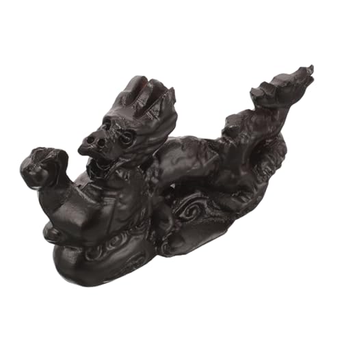 GLEAVI Holz Drachenstatue Drachenskulptur Dekor Chinesische Drachendekoration Drachenfiguren Dekoration Für Schreibtisch Drachenform Schmuck GLEAVI Holz Drachenstatue Drachenskulptur Dekor Chinesische Drachendekoration Drachenfiguren Dekoration Für Schreibtisch Drachenform Schmuck von GLEAVI