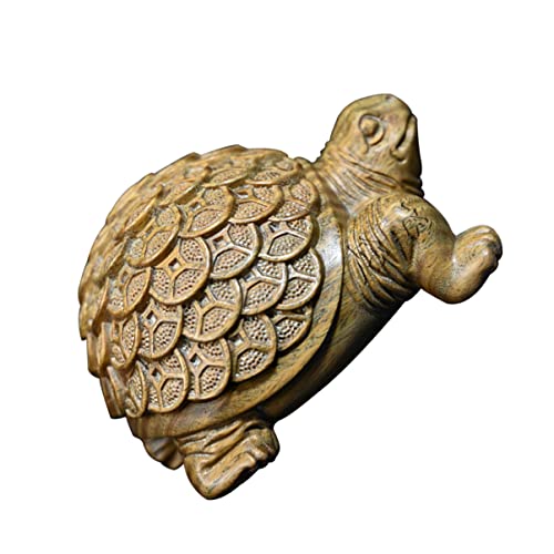 GLEAVI Holz Schildkröte Figurine Deko Turtle Statue für Teetisch Langlebig Einzigartige Gestaltung für Sammler und Teeliebhaber Rustikale Tischdekoration GLEAVI Holz Schildkröte Figurine Deko Turtle Statue für Teetisch Langlebig Einzigartige Gestaltung für Sammler und Teeliebhaber Rustikale Tischdekoration von GLEAVI