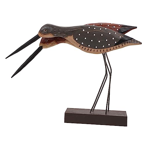 GLEAVI Holzfigur Vogelstatue Dekoration für Zuhause Meeresvogel Ornament aus Holz Stilvolle Tischdekoration für Büro Wohnzimmer Schlafzimmer und Veranstaltungen GLEAVI Holzfigur Vogelstatue Dekoration für Zuhause Meeresvogel Ornament aus Holz Stilvolle Tischdekoration für Büro Wohnzimmer Schlafzimmer und Veranstaltungen von GLEAVI