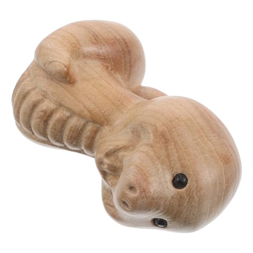 GLEAVI Holzschlangenfigur für Feng Shui und Frühlingsfest Handgeschnitzte Miniatur Skulptur für Tisch und Desktop Dekoration Tierkreiszeichen aus Robustem Holz Symbolisiert Glück und GLEAVI Holzschlangenfigur für Feng Shui und Frühlingsfest Handgeschnitzte Miniatur Skulptur für Tisch und Desktop Dekoration Tierkreiszeichen aus Robustem Holz Symbolisiert Glück und von GLEAVI