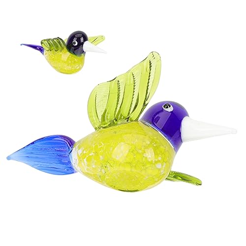GLEAVI Hummingbird Ornament mit Feiner Verarbeitung Stabilem Flachem Boden Langlebig und Farbecht Tischdekoration für Wohnzimmer Büro und Zimmerdekoration von GLEAVI