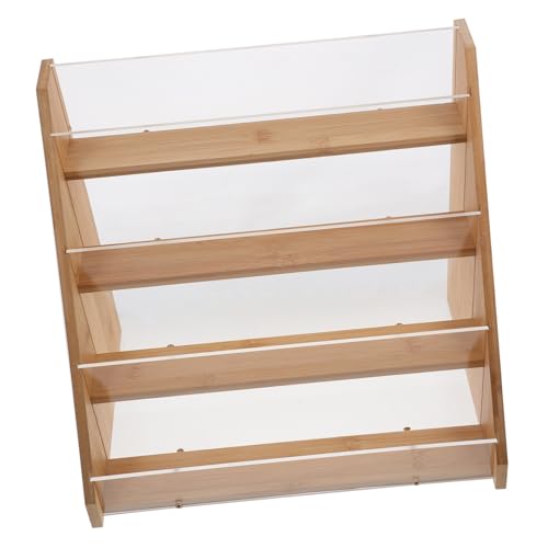 GLEAVI Kartenständer Aus Holz Präsentationsständer Für Postkarten Grußkartenständer Aus Holz Gestufter Präsentationsständer Aus Holz Regale Für Bücher Kartenständer GLEAVI Kartenständer Aus Holz Präsentationsständer Für Postkarten Grußkartenständer Aus Holz Gestufter Präsentationsständer Aus Holz Regale Für Bücher Kartenständer von GLEAVI