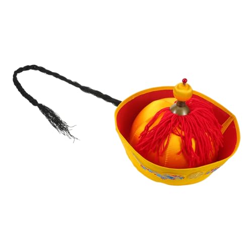 GLEAVI Königshut Rollenspielhut Chinesischer Cosplay Kaiser Party Cosplay Hüte Königlicher Hut Der Qing Chinesischer Stil Antike Kappe Asiatischer Kaiserhut GLEAVI Königshut Rollenspielhut Chinesischer Cosplay Kaiser Party Cosplay Hüte Königlicher Hut Der Qing Chinesischer Stil Antike Kappe Asiatischer Kaiserhut von GLEAVI