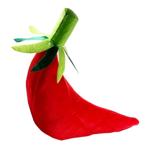 GLEAVI Kostümhut Chili Style für Lustiger Partyhut für Festivals und Cosplay Farbiger Fotorequisite Karneval und Themenfeiern GLEAVI Kostümhut Chili Style für Lustiger Partyhut für Festivals und Cosplay Farbiger Fotorequisite Karneval und Themenfeiern von GLEAVI