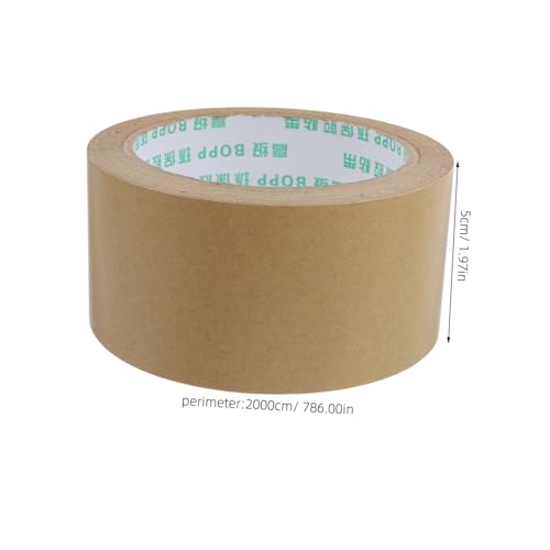 GLEAVI Kraftpapier Klebeband Wasserfrei Stark Haftend Braunes Packband für Versand Verpackung und Bilderrahmen Vielseitig Reißfest und Umweltfreundlich GLEAVI Kraftpapier Klebeband Wasserfrei Stark Haftend Braunes Packband für Versand Verpackung und Bilderrahmen Vielseitig Reißfest und Umweltfreundlich von GLEAVI