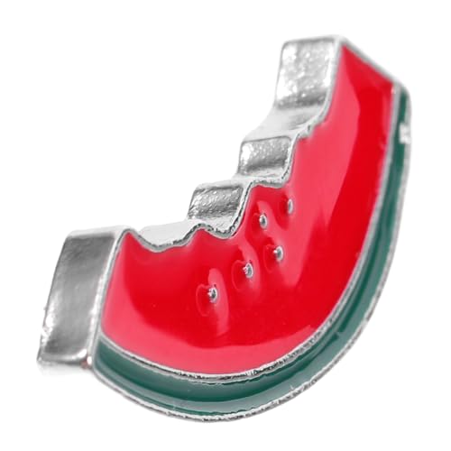 GLEAVI Legierungs Wassermelonen Brosche Mode Accessoires Kragen Revers Broschen Anstecknadeln Zubehör Für Anzüge Anti Belichtungs Brosche Wassermelonen Brosche Sommer Broschen von GLEAVI
