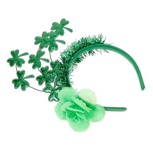 GLEAVI Leichtes Shamrock Haarreif Stirnband für Saint Patricks Day Party Robustes Komfortables Kopfschmuck Accessoire Vielseitig für Festtage Kostüme und Alltag Geeignet GLEAVI Leichtes Shamrock Haarreif Stirnband für Saint Patricks Day Party Robustes Komfortables Kopfschmuck Accessoire Vielseitig für Festtage Kostüme und Alltag Geeignet von GLEAVI