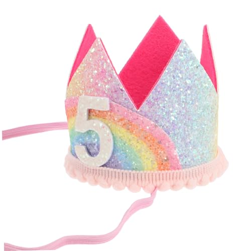 GLEAVI Leistung Prop Party Jungen Mädchen Kreative Anzahl Crown Pricess Stirnband Hut Geburtstag Foto Entzückende von GLEAVI