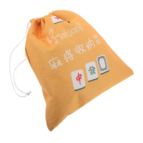 GLEAVI Mahjong Aufbewahrungstasche Stoff mit Kordelzug Kratzfreies Großes Wiederverwendbares Organizer-Beutel für Spielsteine Leicht Tragbar für Zuhause Reisen und Spielabende GLEAVI Mahjong Aufbewahrungstasche Stoff mit Kordelzug Kratzfreies Großes Wiederverwendbares Organizer-Beutel für Spielsteine Leicht Tragbar für Zuhause Reisen und Spielabende von GLEAVI