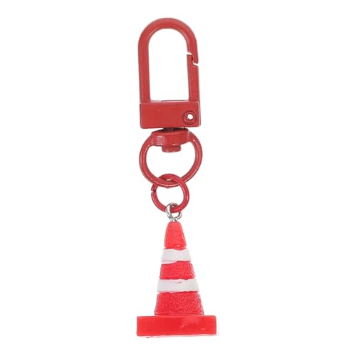 GLEAVI Mini Verkehrscone Schlüsselanhänger aus Resin Kreative Geschenkidee für Partys und Taschen Leicht Einzigartiges Design für Vielseitigen Gebrauch für Freunde von GLEAVI