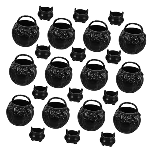 GLEAVI Miniatur Witch Cauldron Set aus Teiliges Halloween Dekorationselement für Miniaturhäuser und Partys für Kreative Halloween Feiern GLEAVI Miniatur Witch Cauldron Set aus Teiliges Halloween Dekorationselement für Miniaturhäuser und Partys für Kreative Halloween Feiern von GLEAVI