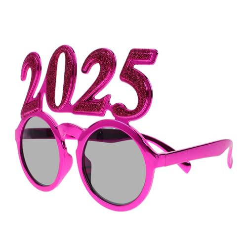 GLEAVI Neujahrs Partybrille aus Robustem PC Kunststoff Leichte Foto Accessoire Brille für Silvester Feiern und Fotorequisiten Tragbar und Komfortabel für Festliche Events GLEAVI Neujahrs Partybrille aus Robustem PC Kunststoff Leichte Foto Accessoire Brille für Silvester Feiern und Fotorequisiten Tragbar und Komfortabel für Festliche Events von GLEAVI