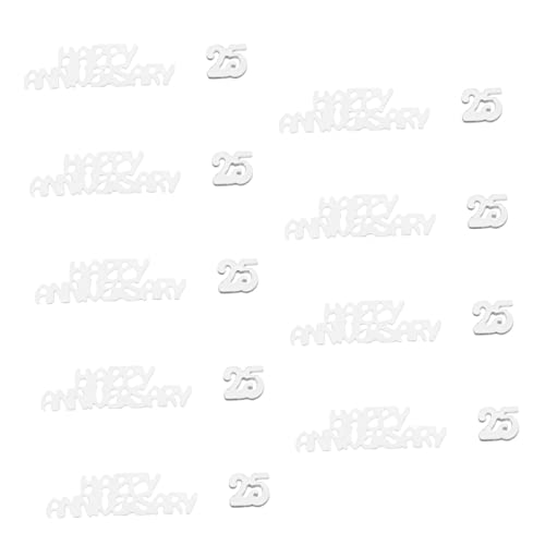 GLEAVI -Packungen Pack Silberne Hochzeitskonfetti für Jubiläumsfeiern Dekorative Streudeko für Hochzeitspartys Sicheres und Robustes Material Glänzende Oberfläche für Festliche für GLEAVI -Packungen Pack Silberne Hochzeitskonfetti für Jubiläumsfeiern Dekorative Streudeko für Hochzeitspartys Sicheres und Robustes Material Glänzende Oberfläche für Festliche für von GLEAVI