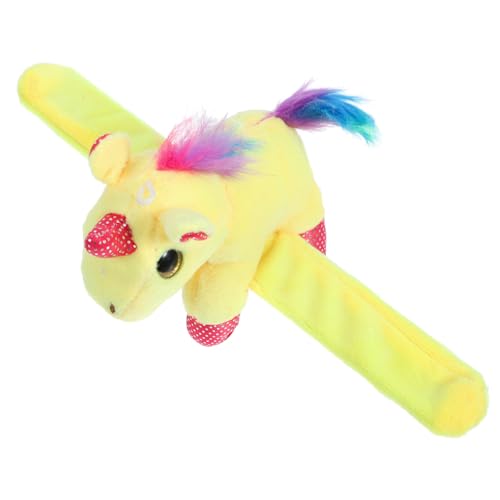 GLEAVI Plüsch Einhorn Snapping Armband Niedliches Slap Band für Kuscheltier Schlagarmband für Mottopartys Geburtstagsfeiern und Sicher und Angenehm zu Leicht GLEAVI Plüsch Einhorn Snapping Armband Niedliches Slap Band für Kuscheltier Schlagarmband für Mottopartys Geburtstagsfeiern und Sicher und Angenehm zu Leicht von GLEAVI