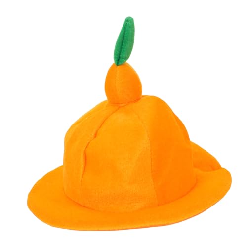 GLEAVI Plüsch Orange Hut Lustiger Obst Hut Weiches Partyaccessoire Leichtes Kostüm Halloween Cosplay Kopfbedeckung für Erwachsene GLEAVI Plüsch Orange Hut Lustiger Obst Hut Weiches Partyaccessoire Leichtes Kostüm Halloween Cosplay Kopfbedeckung für Erwachsene von GLEAVI