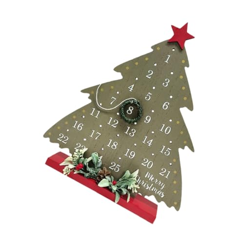 GLEAVI Rebkreis Kalenderverzierung Countdown Hanging Ornamente Holzkalender Rustikale Wohndekoration aus Holz Urlaubskranz Zahlen-Datums- Zahl Ornamente Countdown-Hängeschild hölzern GLEAVI Rebkreis Kalenderverzierung Countdown Hanging Ornamente Holzkalender Rustikale Wohndekoration aus Holz Urlaubskranz Zahlen-Datums- Zahl Ornamente Countdown-Hängeschild hölzern von GLEAVI