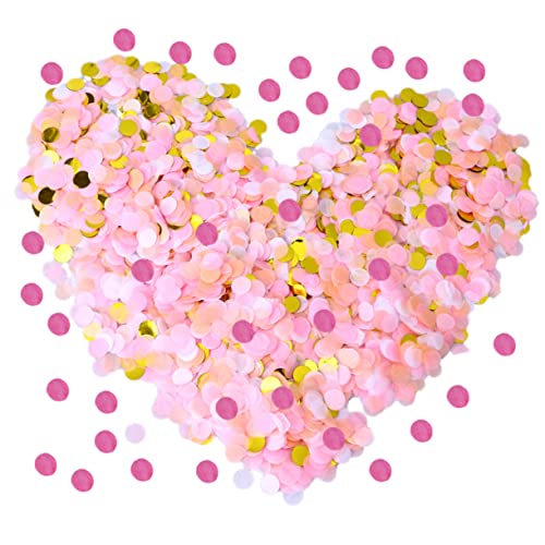 GLEAVI Runde Papierkonfetti Farben Buntes Konfetti für Hochzeit Partydeko Ballonfüllung Tischdekoration Vielseitig für Feierlichkeiten und Diy Basteln GLEAVI Runde Papierkonfetti Farben Buntes Konfetti für Hochzeit Partydeko Ballonfüllung Tischdekoration Vielseitig für Feierlichkeiten und Diy Basteln von GLEAVI