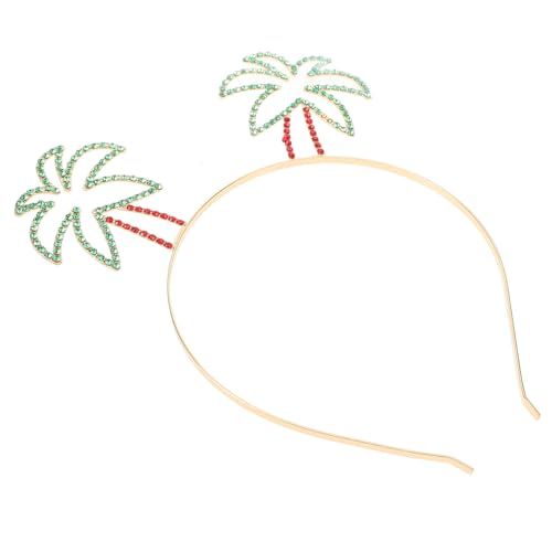 GLEAVI Sommerliches Hawaii Haarband mit Tropischem Kokosnuss Design Leichtes Festival Accessoire für Strandpartys und Mottopartys Modischer Kopfschmuck für Damen und Mädchen von GLEAVI