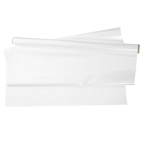 GLEAVI Statische Whiteboard-Aufkleber trocken abwischbarer Tafelreiniger Whiteboard für die Wand Großes Zeichenbrett zur Wandmontage Wandplaner, trocken abwischbare Tafel PVC Weiß GLEAVI Statische Whiteboard-Aufkleber trocken abwischbarer Tafelreiniger Whiteboard für die Wand Großes Zeichenbrett zur Wandmontage Wandplaner, trocken abwischbare Tafel PVC Weiß von GLEAVI