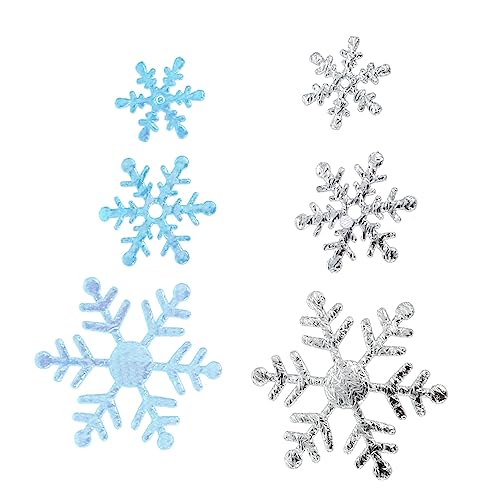 GLEAVI Teiliges Set Schneeflocken Konfetti aus Polyester Bunte Weihnachtsdeko Verarbeitung für Tischdekoration bei Weihnachten Geburtstag Party und DIY Bastelprojekte GLEAVI Teiliges Set Schneeflocken Konfetti aus Polyester Bunte Weihnachtsdeko Verarbeitung für Tischdekoration bei Weihnachten Geburtstag Party und DIY Bastelprojekte von GLEAVI