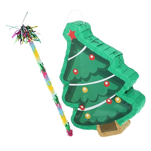 GLEAVI Weihnachtsbaum Pinata Partydeko Teiliges mit Befüllbar mit Süßigkeiten und Kleinigkeiten Weihnachtsfeier für Geburtstags und Festtagsfeiern GLEAVI Weihnachtsbaum Pinata Partydeko Teiliges mit Befüllbar mit Süßigkeiten und Kleinigkeiten Weihnachtsfeier für Geburtstags und Festtagsfeiern von GLEAVI