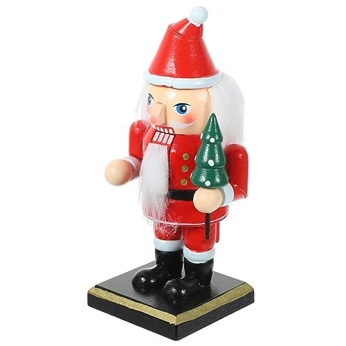 GLEAVI Weihnachtsmann Figur Weihnachtsdekoration Kreative Holzfigur Festlicher Christbaumschmuck Puppenornament für Stimmungsvolle GLEAVI Weihnachtsmann Figur Weihnachtsdekoration Kreative Holzfigur Festlicher Christbaumschmuck Puppenornament für Stimmungsvolle von GLEAVI
